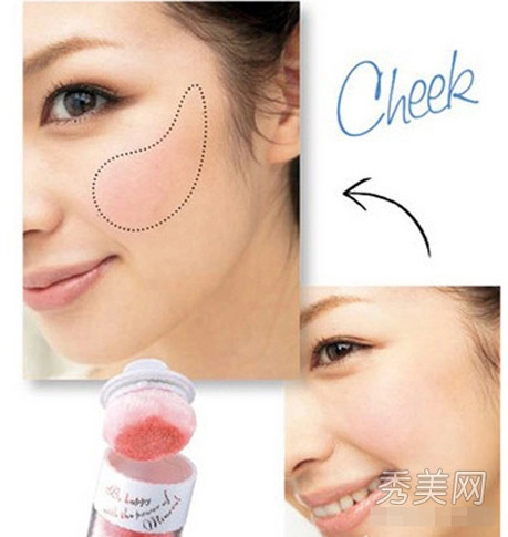 4 cách đánh má hồng xinh cho thiếu nữ