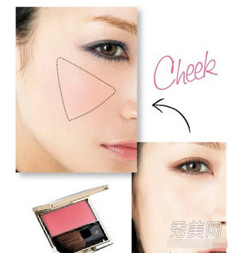 4 cách đánh má hồng xinh cho thiếu nữ