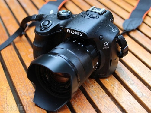 Ảnh thực tế dslr lai mirrorless sony alpha a3000
