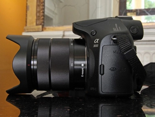 Ảnh thực tế dslr lai mirrorless sony alpha a3000