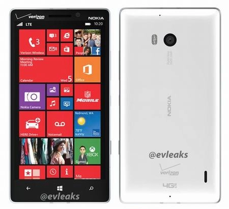 Ảnh thực tế lumia 929 bản màu trắng