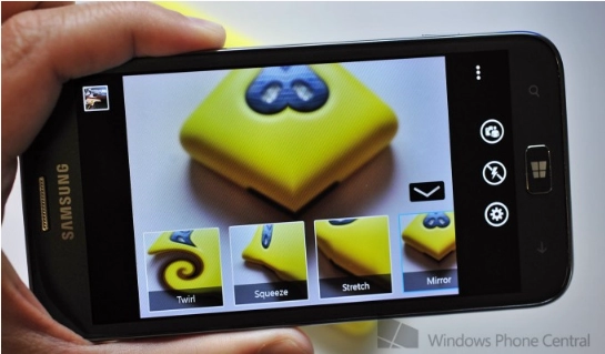 Bộ ba ứng dụng chụp ảnh mới cho điện thoại windows phone 8 của samsung