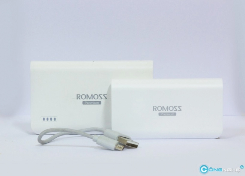 Bộ đôi powerbank từ romoss rẻ nhưng chất lượng