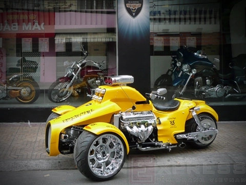 Boss hoss trikebike 8200 phân khối độc nhất việt nam