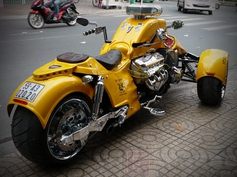 Boss hoss trikebike 8200 phân khối độc nhất việt nam