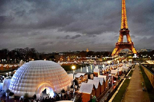 Các phiên chợ giáng sinh ở paris