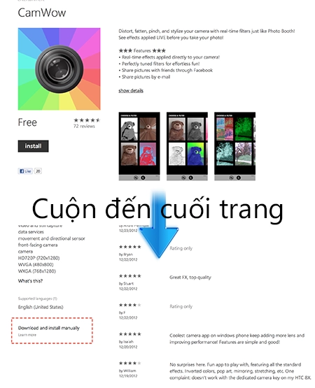 Cài đặt ứng dụng từ thẻ microsd lên wp 8