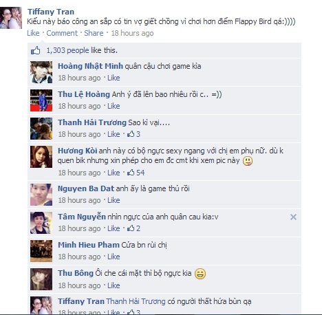 Cơn sốt flappy bird đã vươn đến kinh đô hollywood
