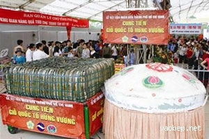 Đặc sản bánh trưng - bánh dày