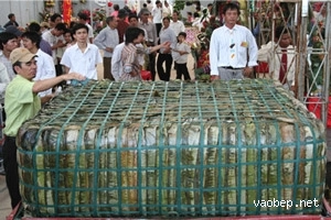 Đặc sản bánh trưng - bánh dày