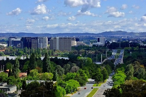 Đạp xe khắp canberra yên bình