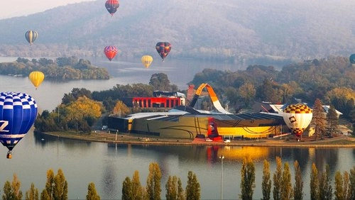 Đạp xe khắp canberra yên bình