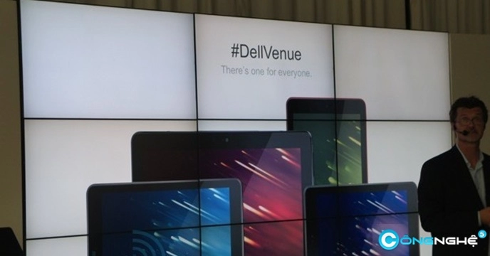 Dell ra mắt venue 7 và venue 8 chạy android giá rẻ