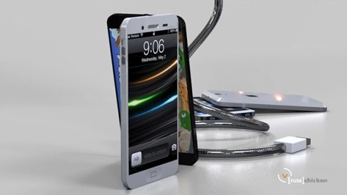 Độc đáo concept iphone 4 loa