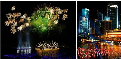 Du lịch singapore - đếm ngược năm mới 2014