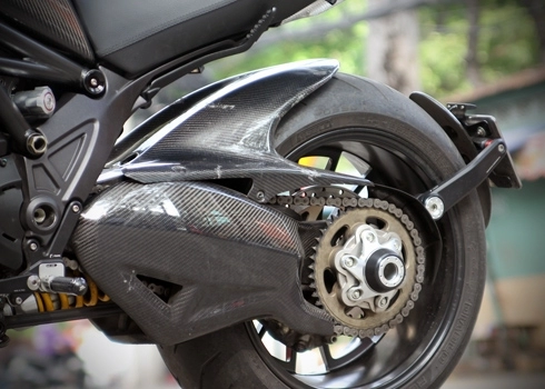 Ducati diavel độ carbon độc nhất việt nam