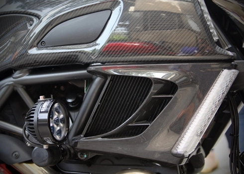 Ducati diavel độ carbon độc nhất việt nam
