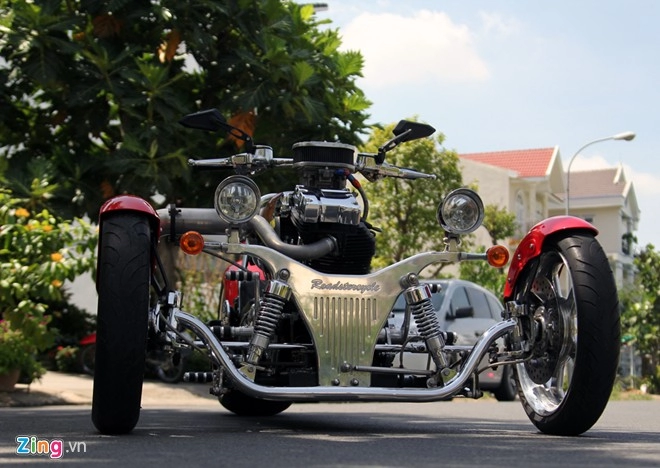 Harley-davidson 3 bánh in hình quốc kỳ việt nam