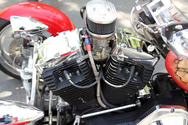 Harley-davidson 3 bánh in hình quốc kỳ việt nam