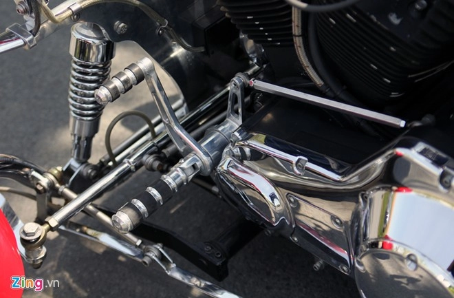 Harley-davidson 3 bánh in hình quốc kỳ việt nam