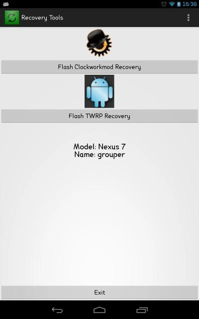 Hướng dẫn cài recovery cho mọi máy android đã root