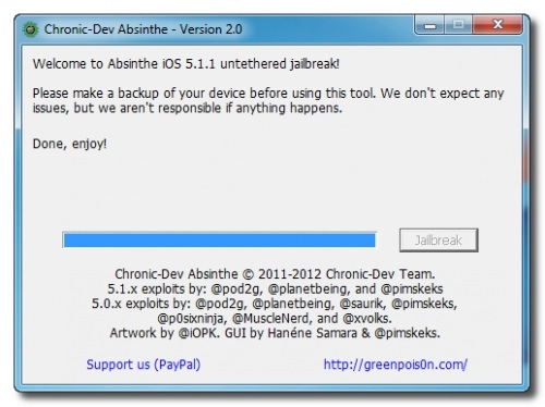 Hướng dẫn jailbreak ios 5xx cho iphone ipad ipod