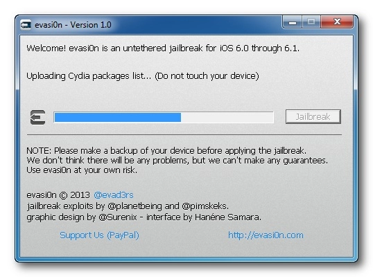 Hướng dẫn jailbreak ios 6xx cho iphone ipad ipod