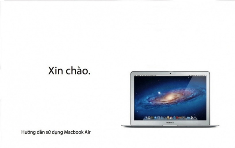 Hướng dẫn sử dụng macbook