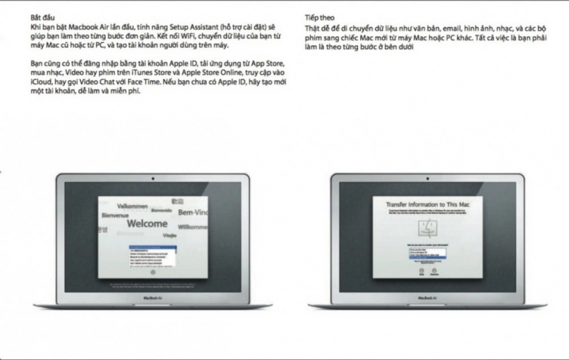 Hướng dẫn sử dụng macbook