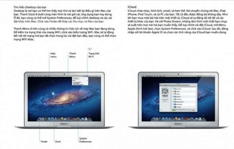 Hướng dẫn sử dụng macbook
