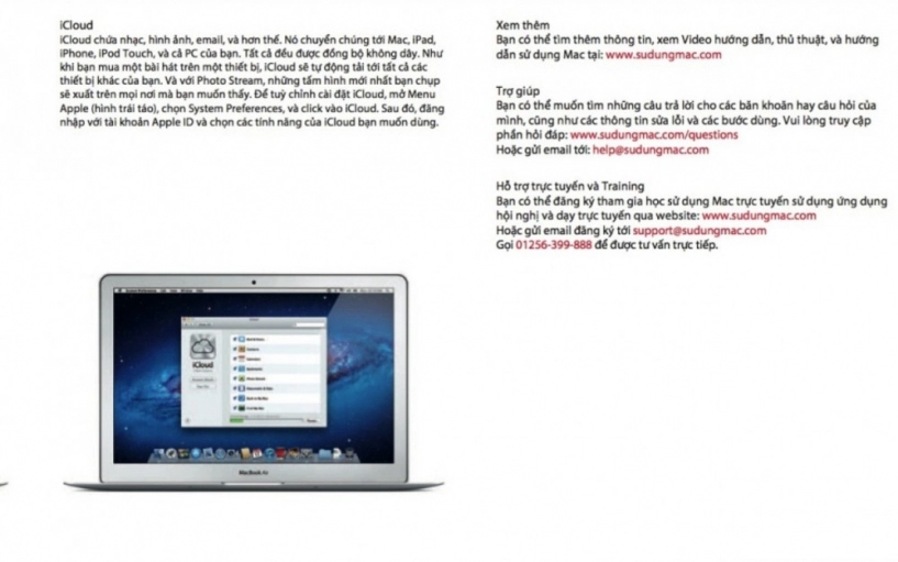 Hướng dẫn sử dụng macbook