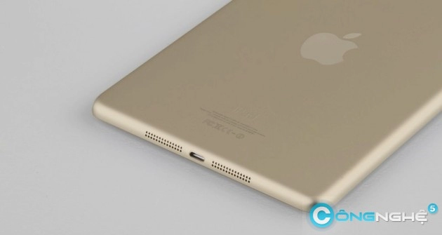 Ipad mini 2 lộ hàng phiên bản màu vàng