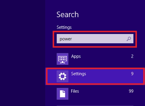 Khắc phục windows 8 không có tính năng hibernate