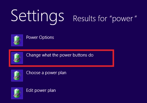 Khắc phục windows 8 không có tính năng hibernate