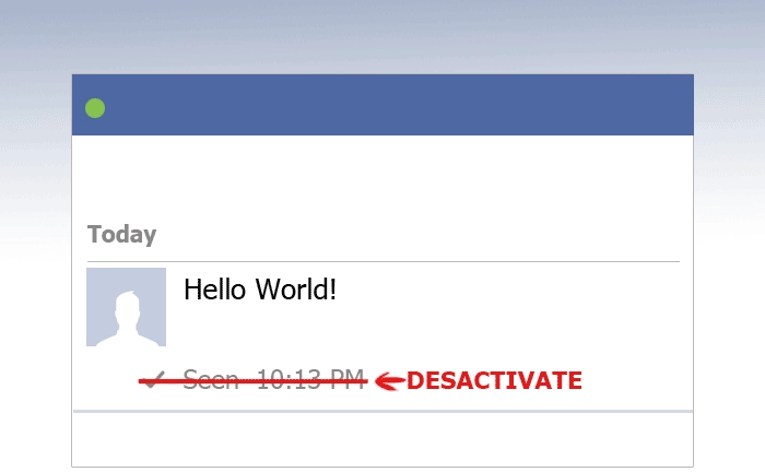 Làm sao để tắt tính năng seen trên facebook