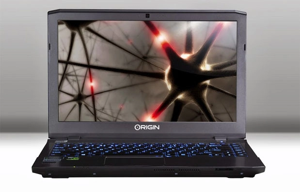 Laptop chơi game giá mềm mới của origin pc