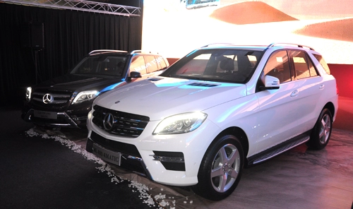 Mercedes ml 400 ra mắt khách hàng việt