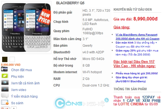 Mình là gà mình có mua blackberry nữa không