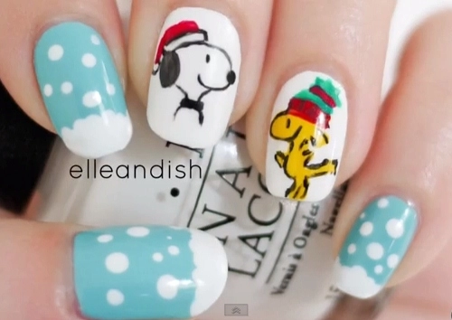 Nail họa tiết hoạt hình ngộ nghĩnh