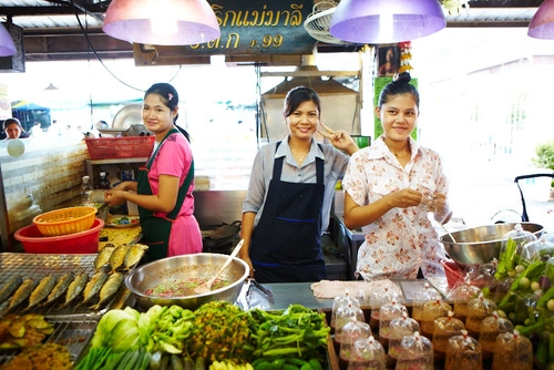 Những đặc sản thái lan ở chợ or tok kor