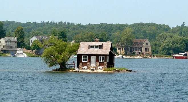 Những ngôi nhà biệt thự độc đáo trên mặt nước