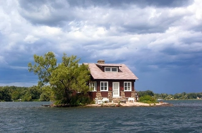 Những ngôi nhà biệt thự độc đáo trên mặt nước