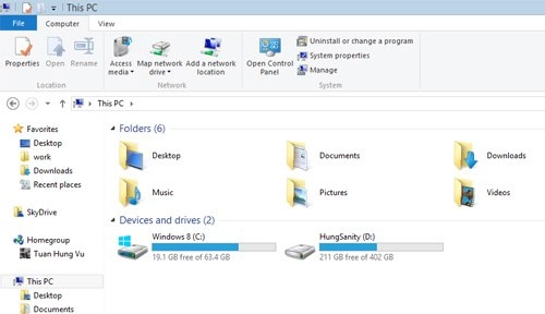 Những thủ thuật hay cho windows 81 preview