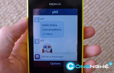 Nokia asha 501 cạnh tranh trực tiếp với android tầm thấp