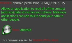 Quản lý permission của ứng dụng cài vào thiết bị android