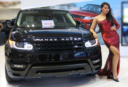 Range rover đắt hàng tại vietnam motor show 2013