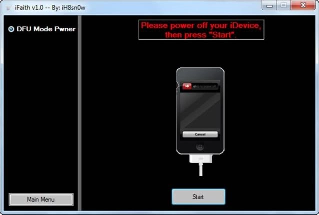 Restore idevice về bản ios cũ bằng ifaith