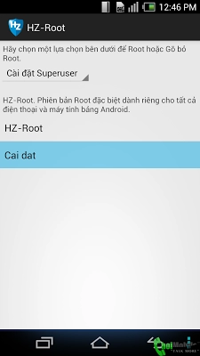 Root unroot - tool khủng cho android