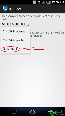 Root unroot - tool khủng cho android