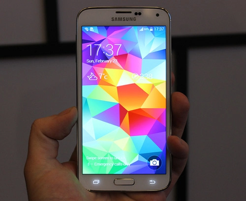 Samsung đang thiếu linh kiện quét vân tay galaxy s5